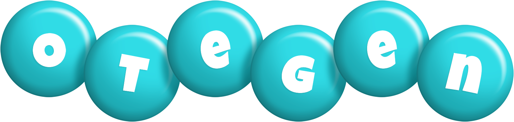 Otegen candy-azur logo