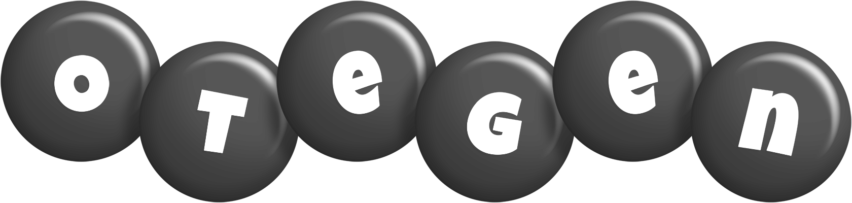 Otegen candy-black logo