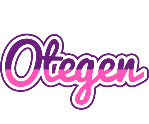 Otegen cheerful logo
