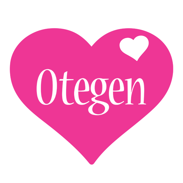 Otegen love-heart logo