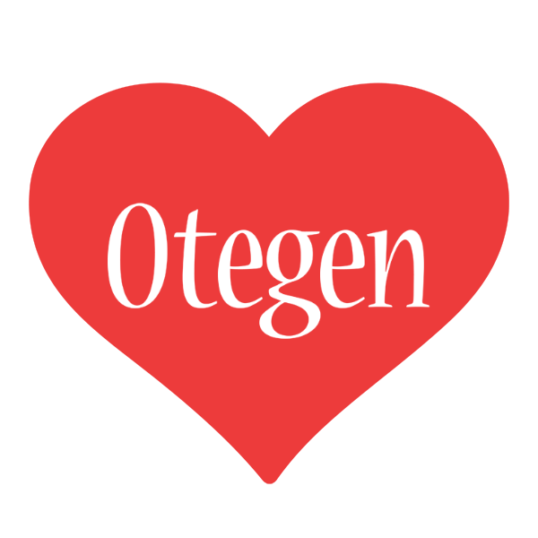 Otegen love logo