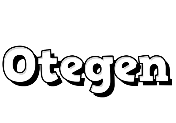 Otegen snowing logo