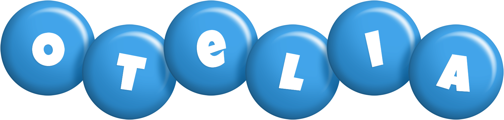 Otelia candy-blue logo
