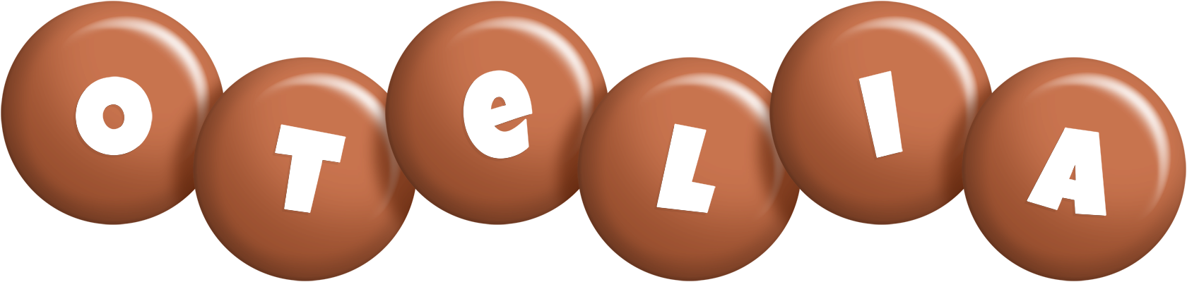 Otelia candy-brown logo