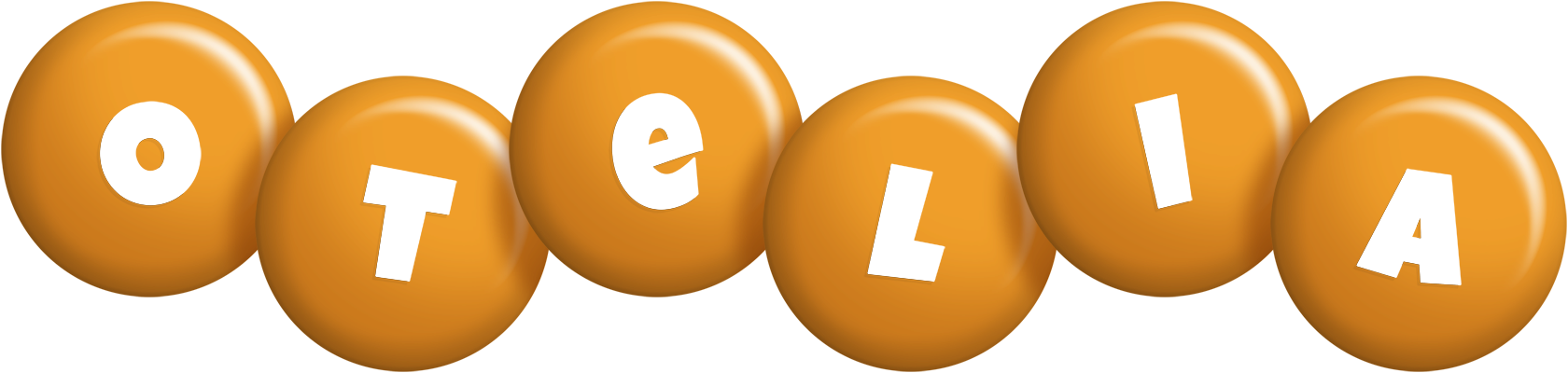 Otelia candy-orange logo