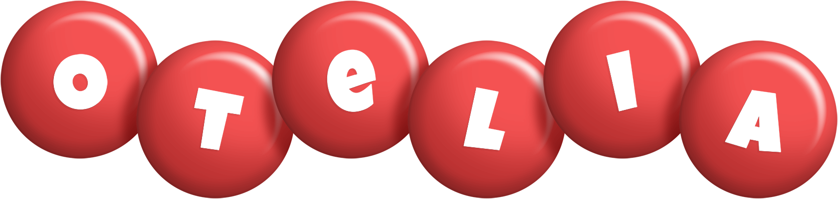 Otelia candy-red logo
