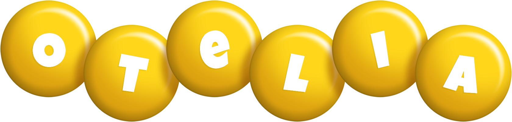 Otelia candy-yellow logo