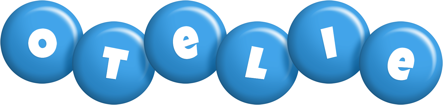 Otelie candy-blue logo