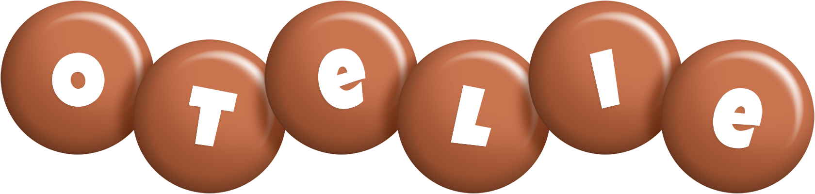 Otelie candy-brown logo