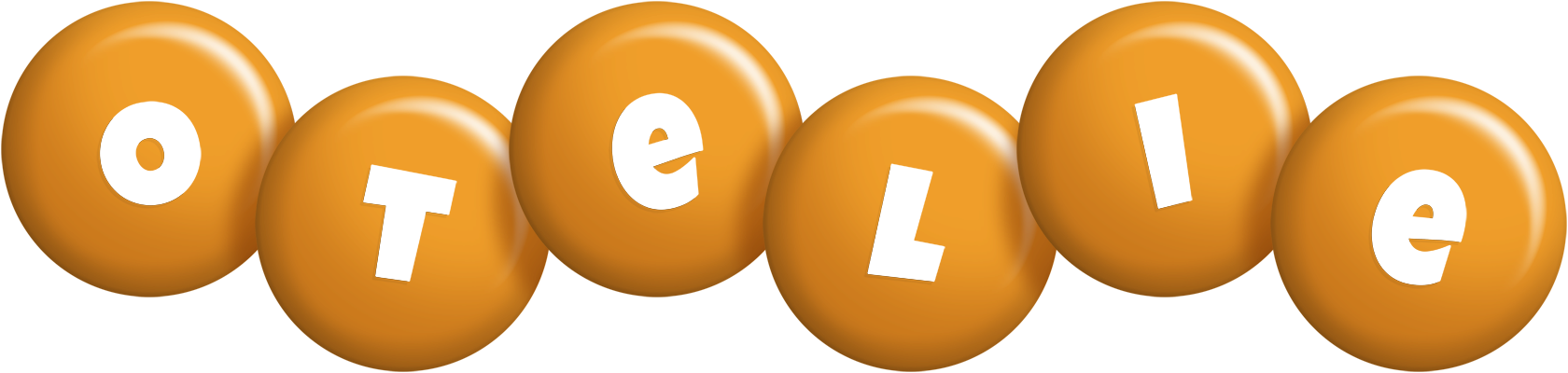 Otelie candy-orange logo