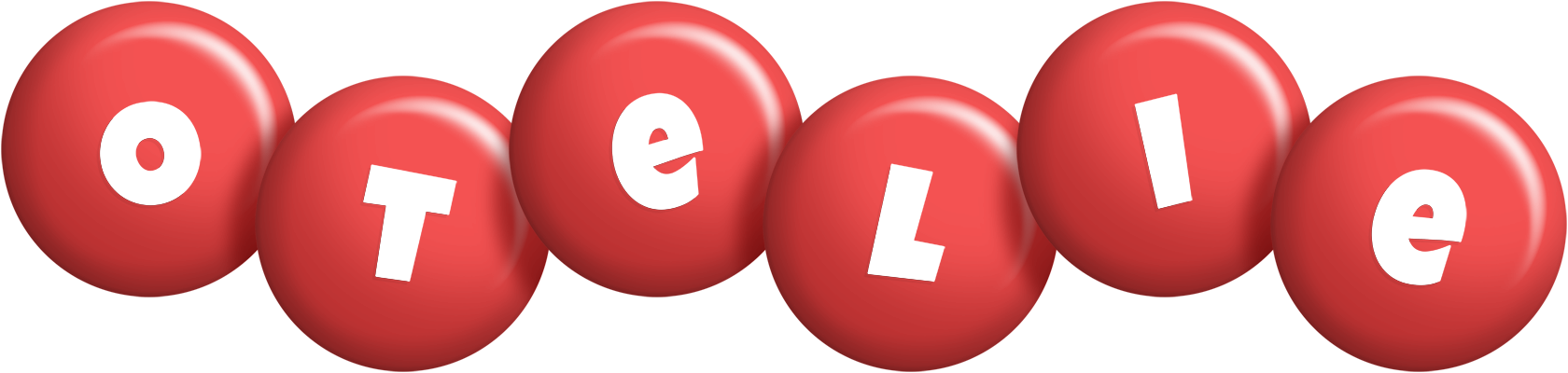 Otelie candy-red logo
