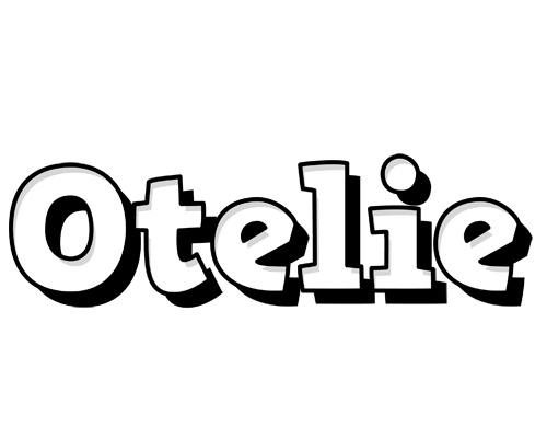 Otelie snowing logo