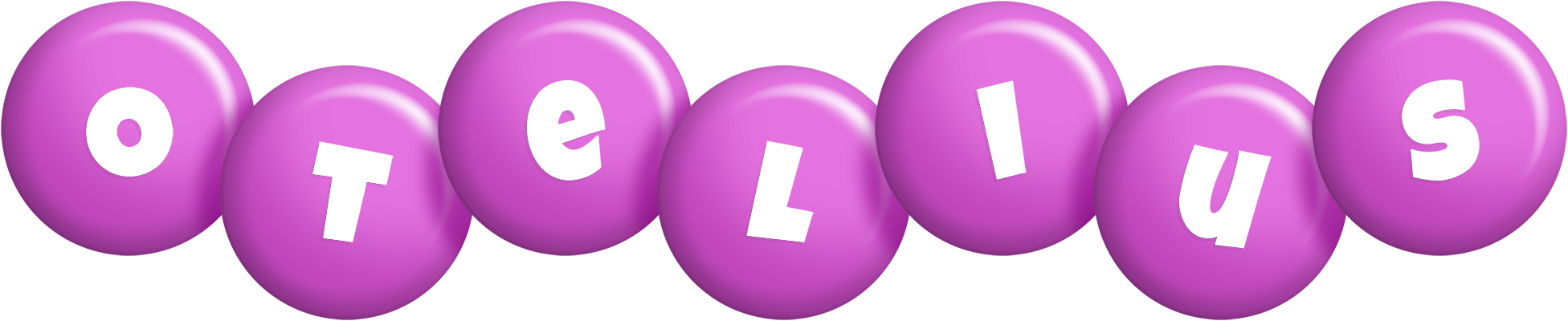 Otelius candy-purple logo