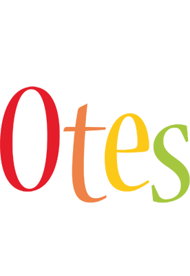 Otes birthday logo