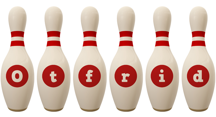 Otfrid bowling-pin logo
