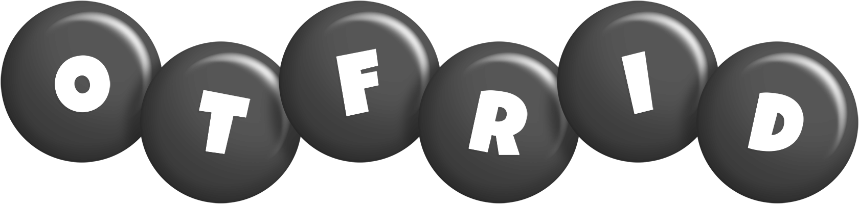 Otfrid candy-black logo