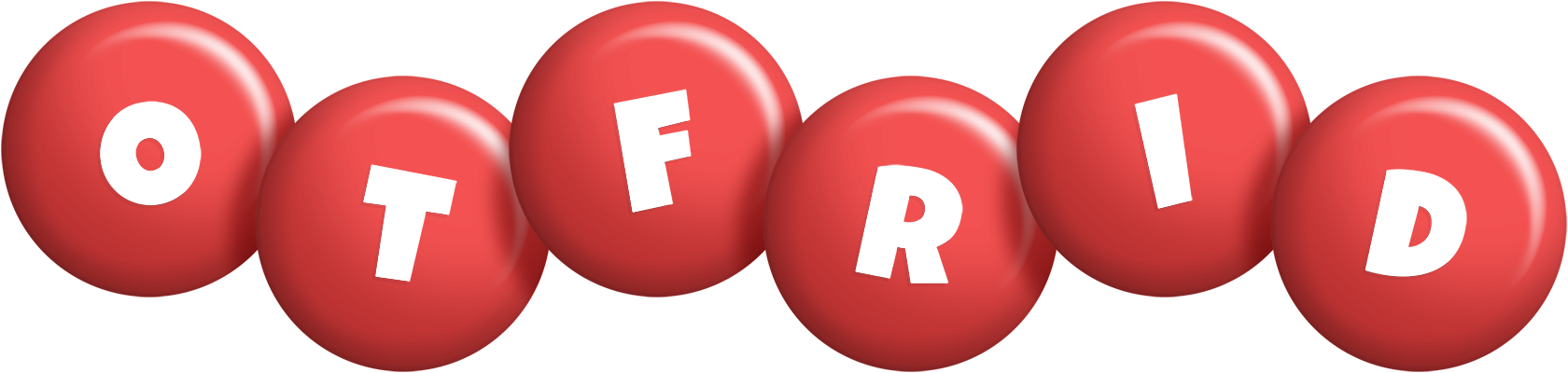 Otfrid candy-red logo