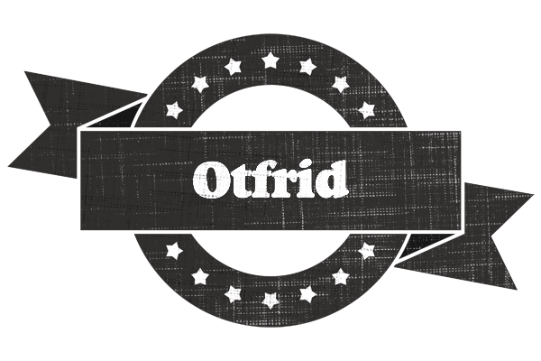 Otfrid grunge logo