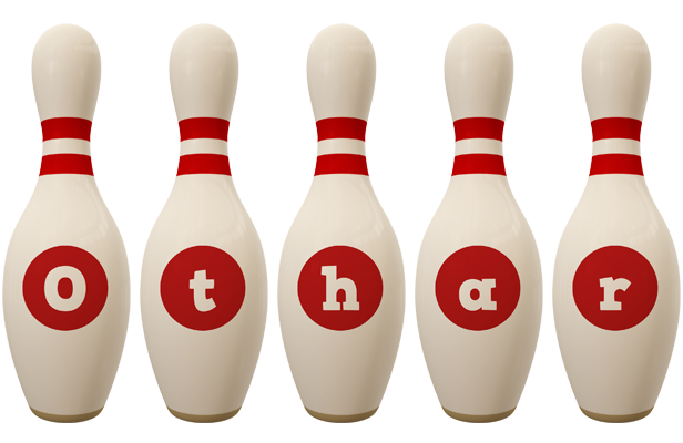 Othar bowling-pin logo
