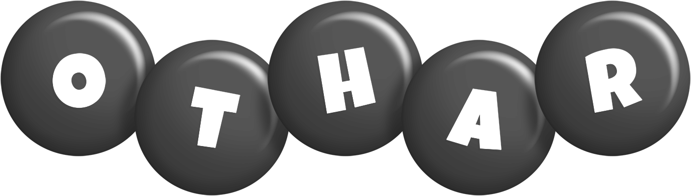 Othar candy-black logo