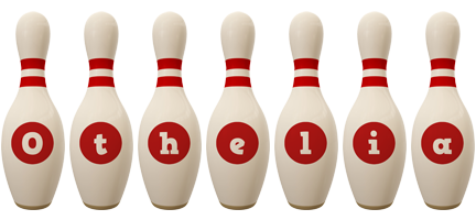 Othelia bowling-pin logo