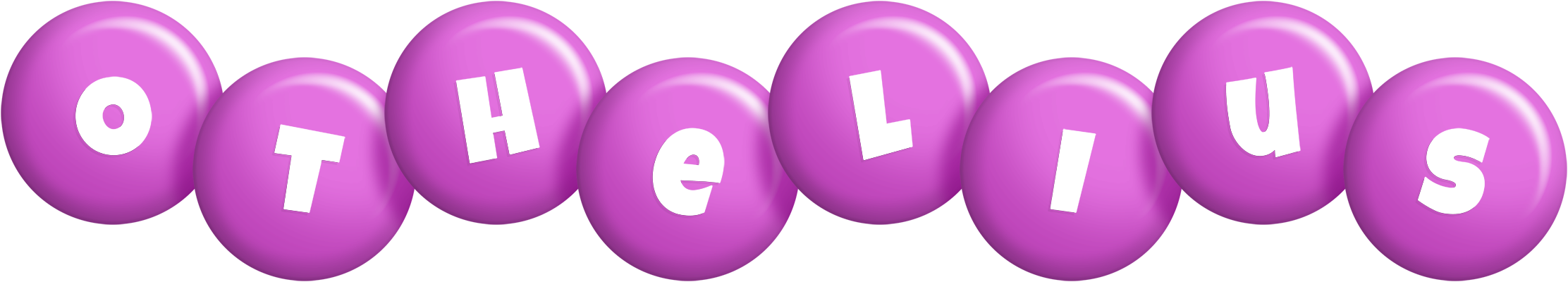Othelius candy-purple logo