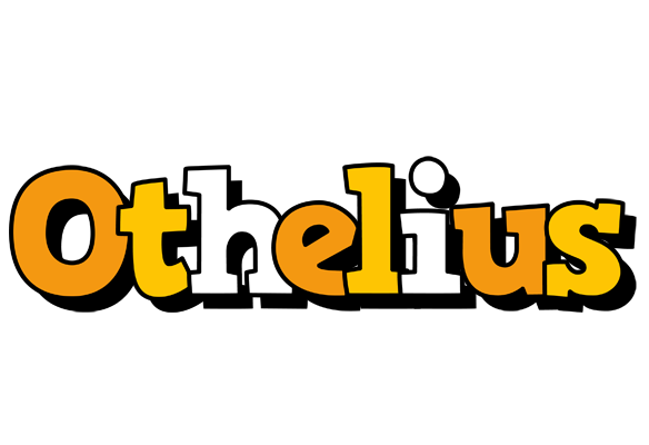 Othelius cartoon logo