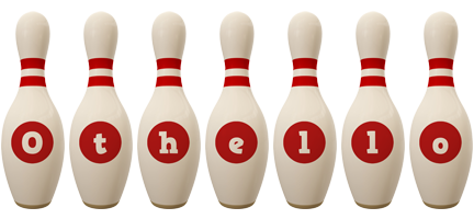 Othello bowling-pin logo