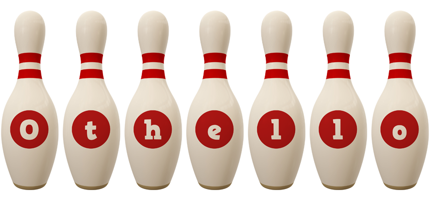 Othello bowling-pin logo