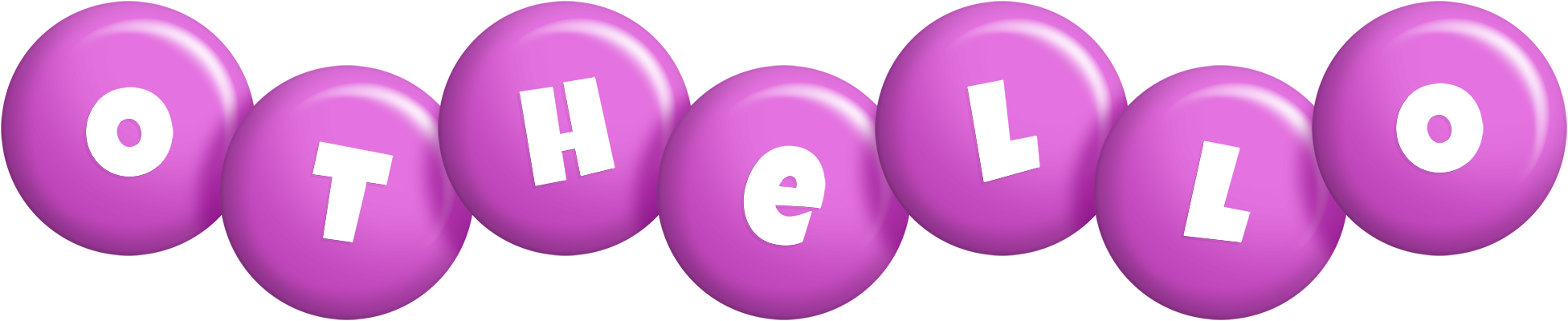 Othello candy-purple logo
