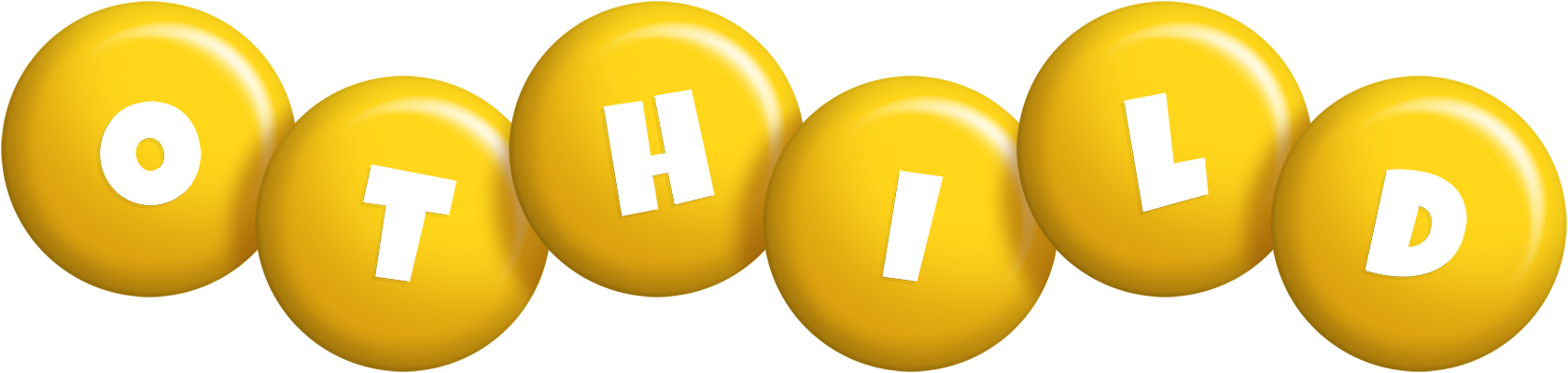 Othild candy-yellow logo