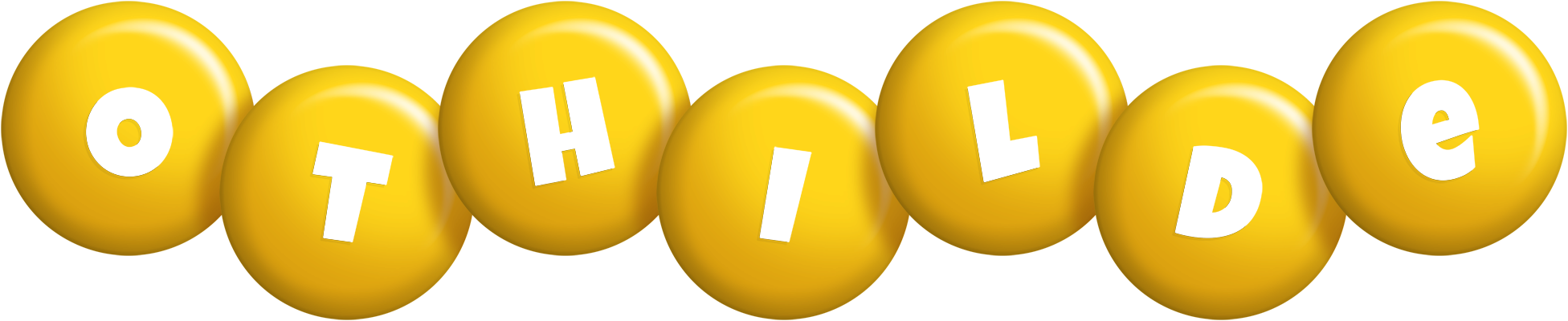 Othilde candy-yellow logo