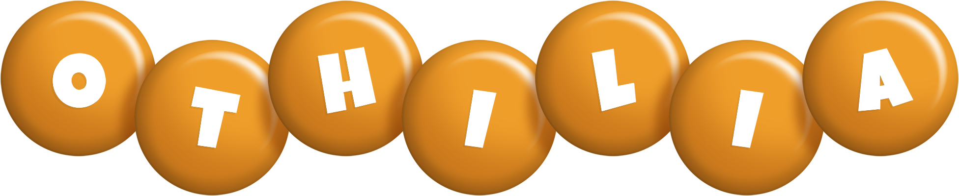 Othilia candy-orange logo