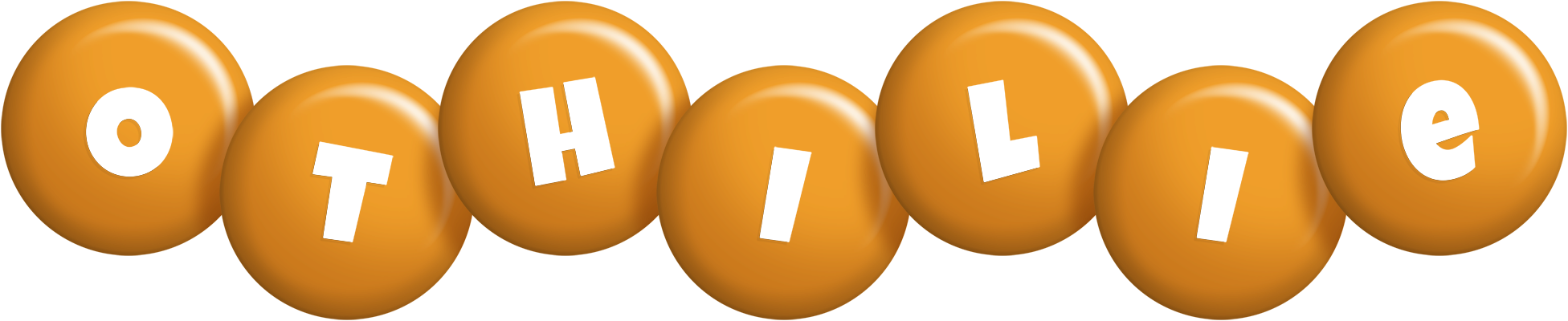 Othilie candy-orange logo