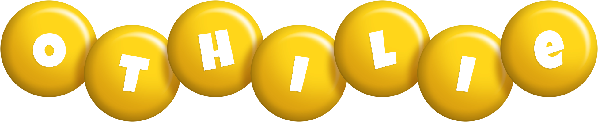 Othilie candy-yellow logo