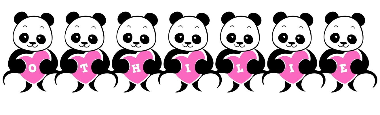 Othilie love-panda logo