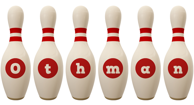 Othman bowling-pin logo