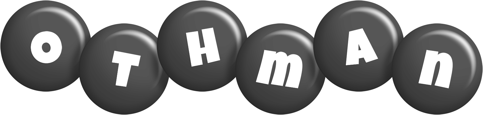 Othman candy-black logo