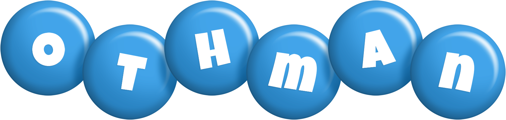 Othman candy-blue logo