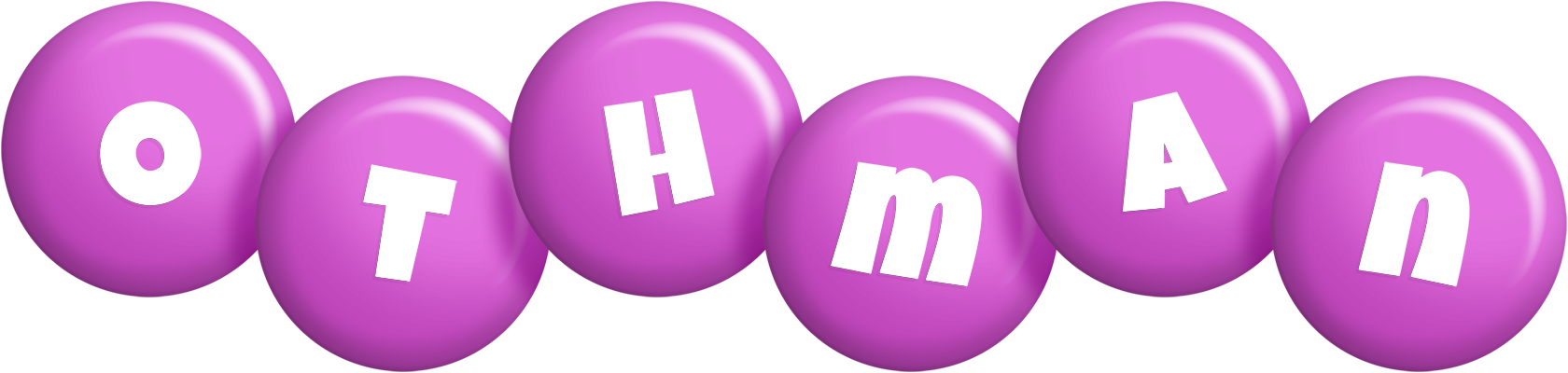 Othman candy-purple logo