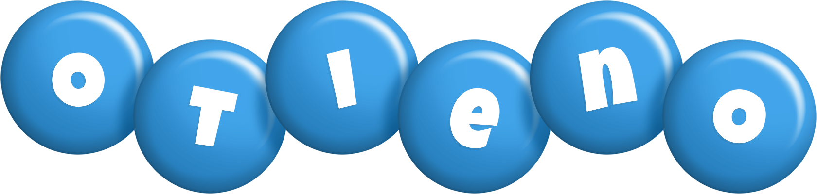 Otieno candy-blue logo