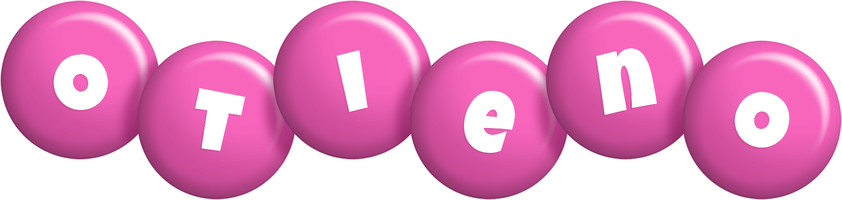 Otieno candy-pink logo