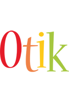 Otik birthday logo