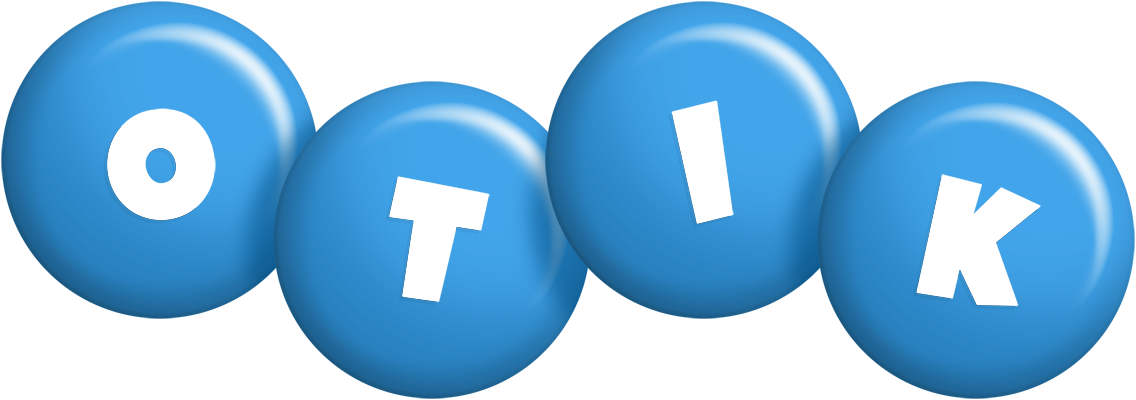 Otik candy-blue logo