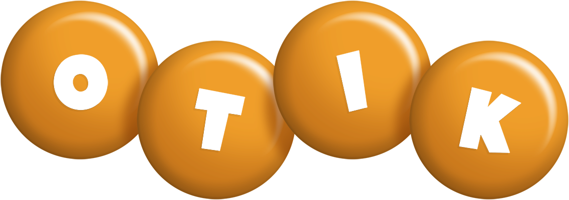 Otik candy-orange logo