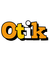 Otik cartoon logo