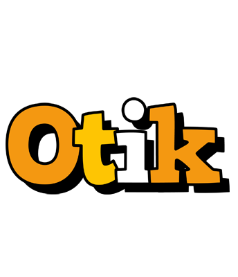 Otik cartoon logo