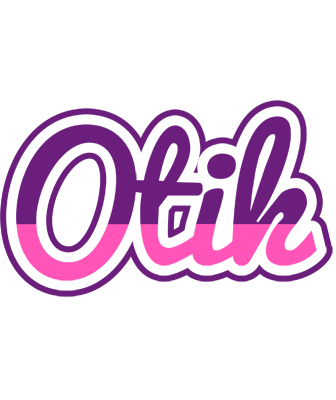 Otik cheerful logo