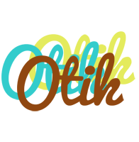 Otik cupcake logo