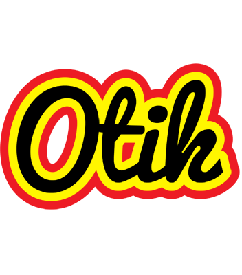 Otik flaming logo